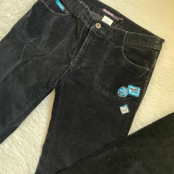 Y2k South Pole velvet womens pants - Picture 7 of 14